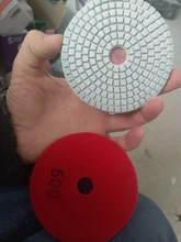 Uds 3/4 lijado disco de mojado almohadillas de pulido de diamante de granito, mármol pulidora de piedra Flexible de herramientas de mano