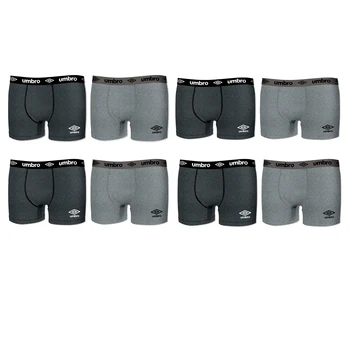 

UMBRO pack 8/12 mens boxer briefs in variety of colors