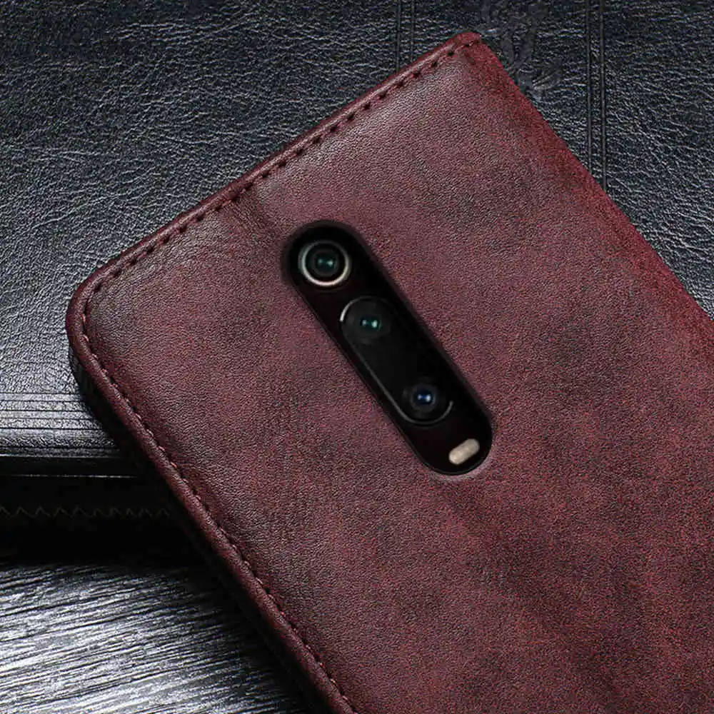 Чехол для телефона для XIAOMI Redmi K20 Pro, [подставка для карточек], Ретро Магнитный Fip чехол, кожаный чехол для телефона для XIAOMI Redmi K20 Pro