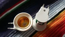 Converter-On/Off Bulb-Lamp Eu-Plug-Holder-Adapter Led-Light-Socket White To E27 for 1PC