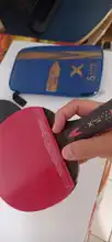 Bat Racket Carbon-Table-Tennis-Racket-Set Ping-Pong Super-Powerful XC LOHAS for Training-Club