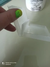 Caja de almacenamiento de plástico con 20 ranuras para broca de uñas, contenedor de cortadores para manicura, accesorios para uñas, herramienta artística