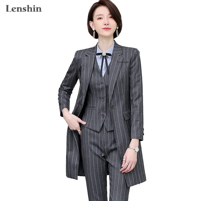 tailleur long femme