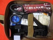 Vendaje de primeros auxilios para heridas de emergencia, Kit de primeros auxilios con cierre para el pecho, accesorios con ventilación