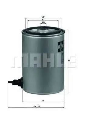 Фильтр топливный MB W202/S202 2.2D/W210/S210 2.2D/2.9TD 93-01/Sp
