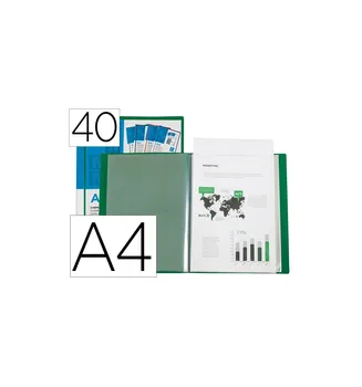 

Folder led paper customize 20 cases kangaroo polypropylene DIN A4 green translucent cover and LOMO