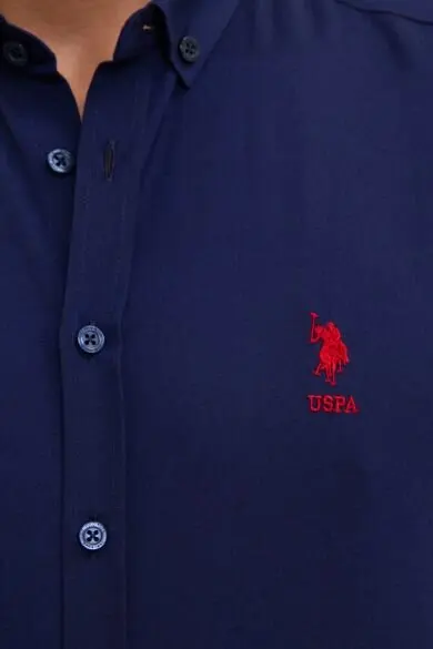 U.S. POLO ASSN. Мужской тканый гомлек - Цвет: Тёмно-синий