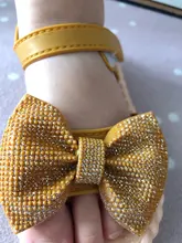 Zapatos de verano para niños, sandalias de princesa para niñas pequeñas, zapatos transpirables suaves con lazo