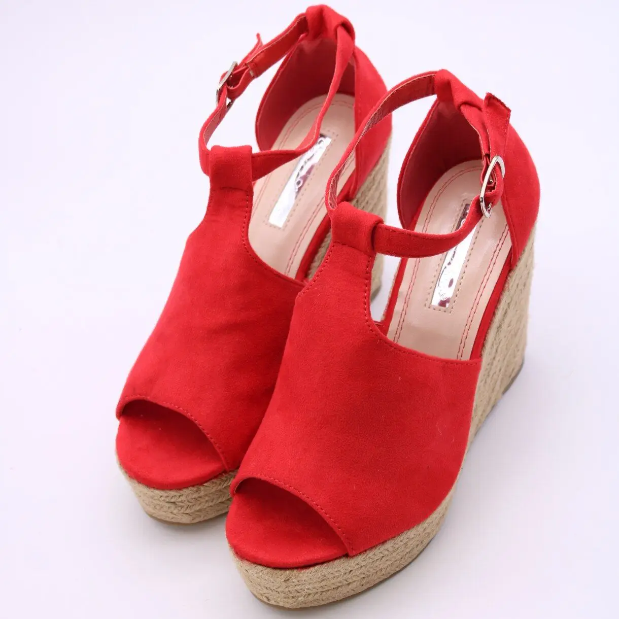 Soraia Jute Wedge Sandals - Detail Image 6