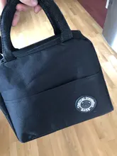 Fiambrera enfriadora para la comida de mujer y niños, bolsa de lona aislada portátil de patrón funcional, bolso térmico para picnic, almuerzo