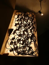 String-Lights Bulbs Patio-String Wedding-Decorative G40 Waterproof IP44 New-Year 25ft