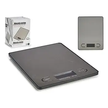 

kitchen scale Black Steel (15,2 x 1,7 x 20 cm) Digital