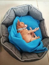 DEKO-cojín impermeable para cama de perro, sofá de sueño reparador, esterilla para cachorro, gato, almohada de algodón, suministros para mascotas