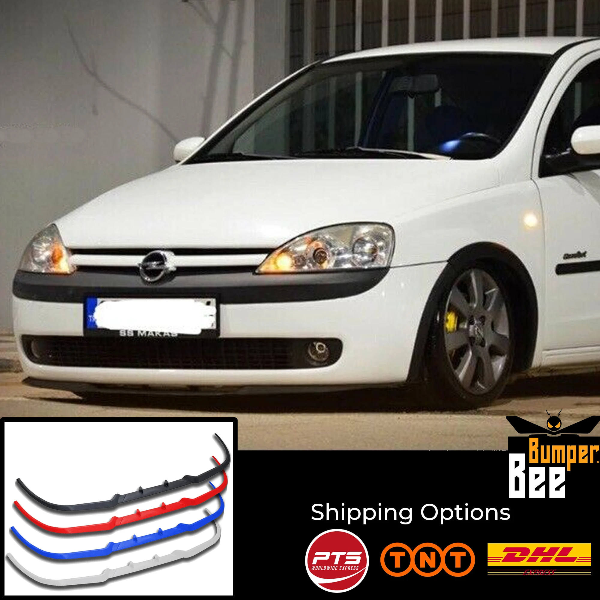 3 шт. Универсальные Передние бамперы для Opel Corsa C Vauxhall CUPRA R | Автомобили и мотоциклы