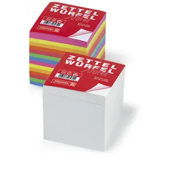 

Brunnen cube, for notes, 9x9 cm, glued, 700 sheets White