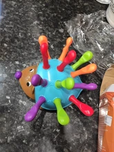 Entrenamiento enfocado en el Motor fino para niños, lucha de coordinación mano-ojo, juguete educativo para bebés erizo insertado