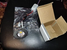 Dimmable LED Downlights Ceiling-Lamp DBF Angle Recessed 220V AC110V 9W 12W 6W COB Round