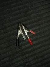 Cable Charging-Clamp Crocodile-Clip Clamp-Length Plastic-Handle Lead-Test Metal Insulated