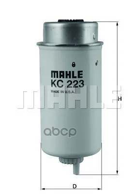 Фильтр Топливный Ford Transit Mahle/Knecht арт. KC223