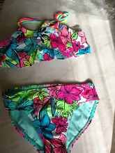 1 ~ 14Y chicas traje de baño de alta calidad niñas traje de baño dos piezas set de Bikini de niños Biquini Infantil traje de baño para children-ST108mix