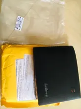 Cartera de cuero sintético para hombre, cartera masculina de cuero sintético de marca de lujo, Estilo Vintage, monedero, tarjetero, portatarjetas