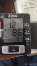 ZOSS-esfigmomanómetro de muñeca, Monitor de presión arterial, frecuencia cardíaca, tonómetro portátil, inglés o ruso