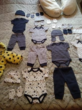 Conjunto de ropa de algodón para bebé, monos, pantalones, sombreros y guantes, Unisex, 2021