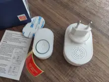 Sistema de alarma para timbre de la puerta de 433MHz con WiFi, timbre inalámbrico inteligente compatible con 58 sonidos, detector sin cables, aplicación Tuyasmart