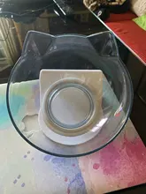 Cuenco de alimentación antideslizante para mascotas, plato con soporte para agua y productos de comida de los animales, ideal para uso de perros y gatos del hogar