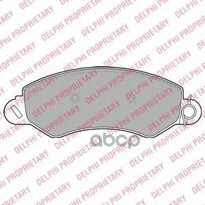 Колодки Тормозные Ldv Maxus 2.5 05-08 Передние Delphi Lp2096 Delphi арт. LP2096