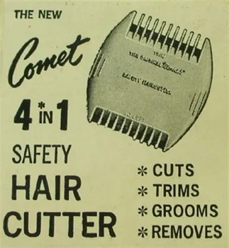 

NOS COMET 4in1 SAFETY HAIR CUTTER RAZOR (CUTS TRIMS GROOMS SHAVE) 5 BLADE FREE