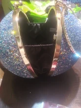 2020 mujeres noche bolso de mano de día de diamantes de cristal bola redonda en forma de garras dama bolso boda bolso de hombro con cadena