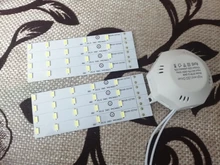 Octopus Light Ceiling-Lamp LED Energy-Saving Warm White Cold 5730SMD 220V 24W 16W 12W