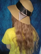 OneNonly-Peluca de cabello sintético largo degradado para mujer, pelo Natural resistente al calor, ondulado y suelto con flequillo, color marrón y Rubio, para Cosplay