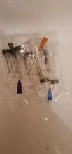 5Pcs 5ml Syringe Crimp Sealed Blunt Chemical Needle Tips For Liquid Glue Oil Ink