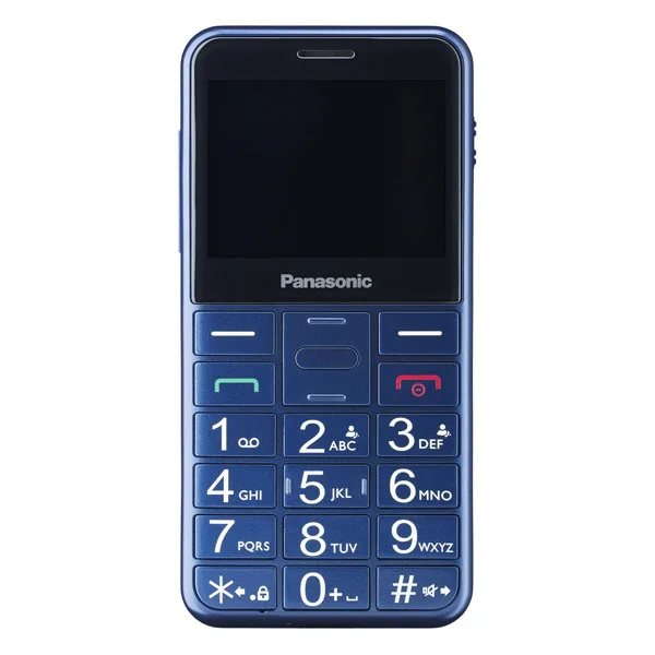 Мобильный телефон для взрослых Panasonic corp. KX-TU150 TFT lcd Dual SIM синий
