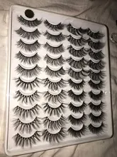 Makeup-Tool-Kit Extension Mink-Lashes Dramatic-Volume 2-20pairs Natural 10-25mm Cilios