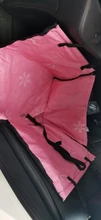 Pet Carrier For Dogs Waterproof Rear Back Carrying Dog Car Seat Cover Hammock Mats Transportin