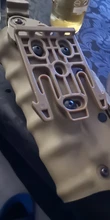 Funda táctica de alta calidad para cinturón Airsoft, adaptador de gota, Clip corto SOG, montaje de cinturón de caza, cartel para colgar, 2 pulgadas