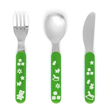 

Cutlery set Quid Go Peques (3 pcs) Multicolour Stainless steel