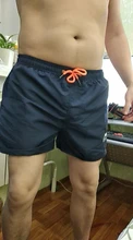 Verano playa traje de baño hombres de secado rápido de baño de los hombres, cómodas y transpirables, pantalones cortos de baño de playa sexy de bañador de hombre