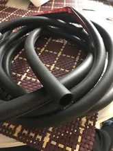 Coche tira junta de la puerta de goma grande tipo D tira de sellado para puerta de coche de ruido Universal coche Epdm caucho impermeable coche de sellos para Auto