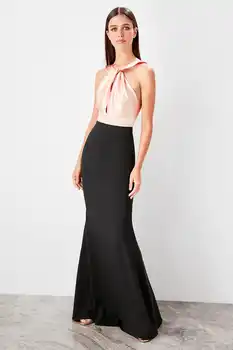 

Trendyol Satin Collar Detail Evening Dress Dress TPRSS19AE0023