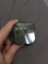 TSUKINEKO-almohadilla de tinta a base de aceite, de secado rápido, Stazon Mini, Japón