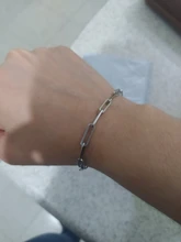 1PC 4mm nuevo 304 de acero inoxidable Cadena de eslabón de Cable pulseras para Mujeres Hombres oro óvalo Color plata Pulsera regalo de la joyería 19cm de largo