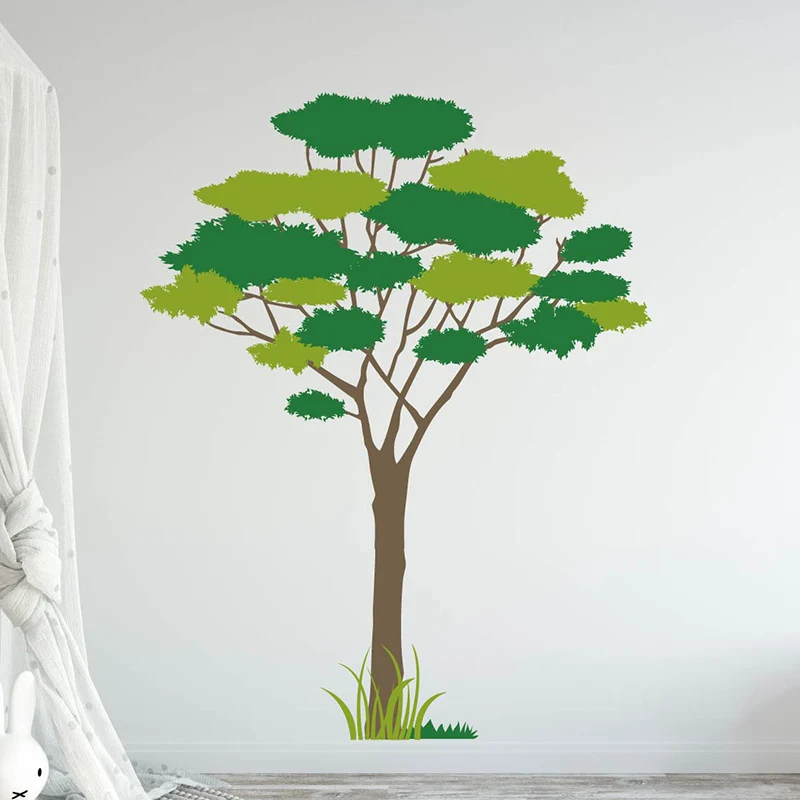 

Wall Decal Large Tree decals huge tree decal nursery with birds tree Sticker Wall The Clouds Tree Wall Decal, Clouds Tree