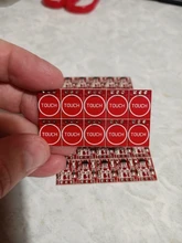 Módulo de botón táctil TTP223, interruptor capacitivo de bloqueo automático/sin bloqueo, sensor de modificación de un solo canal, 10 Uds.