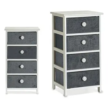 

Occasional Furniture Gift Decor Grey Velvet (29 x 73 x 40 cm)