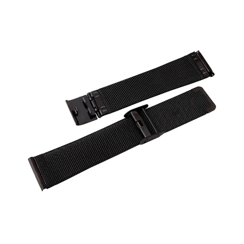 SIKAI 20 мм стальные «Умные» часы ремешок для Xiaomi Amazfit Bip BIT PACE Lite Молодежные часы ремешок HUAWEI застежка с петлями ремешок