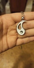 2 unids/set mejores amigos par collares Yin Yang encanto colgante, collar de la joyería para los amantes de las Hermanas de San Valentín regalo FSPXL316
